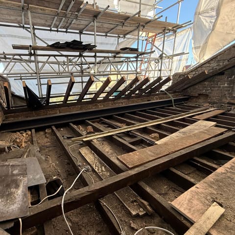 Structural reinforcement works in Tottenham, photo 8