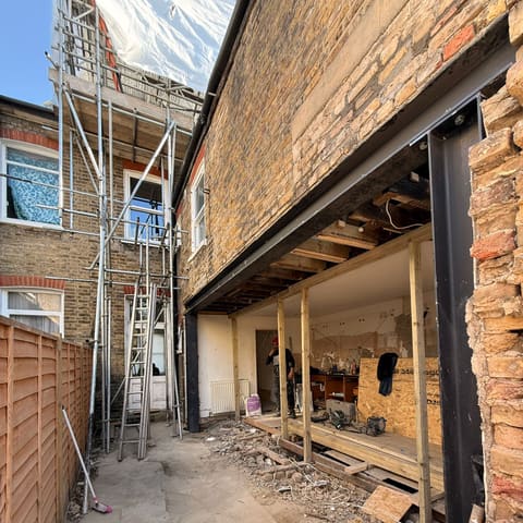 Structural reinforcement works in Tottenham, photo 4