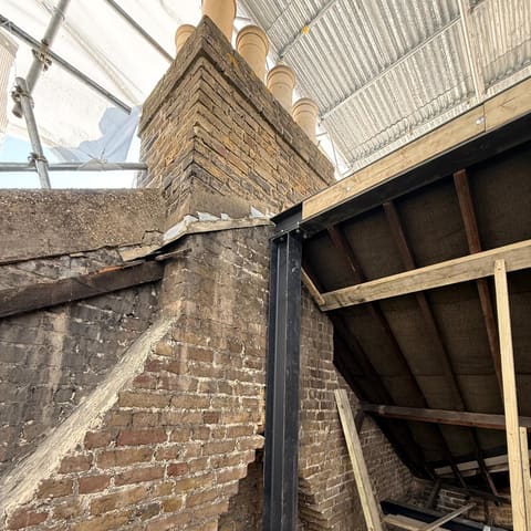 Structural reinforcement works in Tottenham, photo 5
