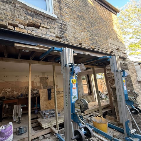 Structural reinforcement works in Tottenham, photo 6